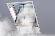 Окно с системой дымоудаления Velux